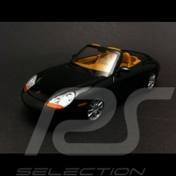 Porsche 996 Cabriolet 1998 black 1/43 Minichamps 400061090