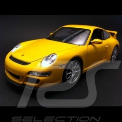 Porsche 997 GT3 jaune 1/18 Welly 18024