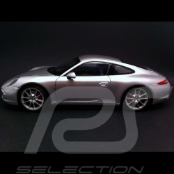 Porsche 911 type 991 Carrera S silber 1/18 Welly 18047W