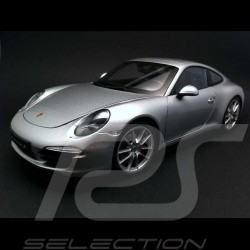 Porsche 911 type 991 Carrera S silver 1/18 Welly 18047W