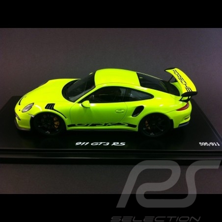 Porsche 991 GT3 RS vert lumiere 1/18 Spark WAP0219110H