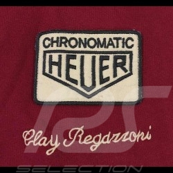 Jacket Clay Regazzoni red vest for men