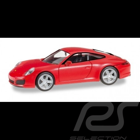 Porsche 911 Carrera 4S rouge 1/87 Herpa 028646