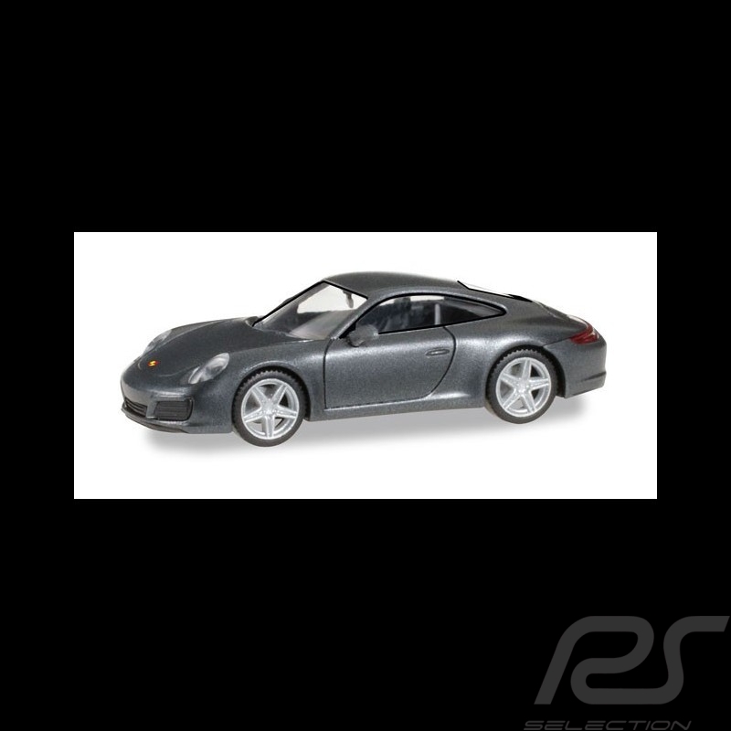 Porsche 997 Carrera grise 1/43 Minichamps WAP02011415