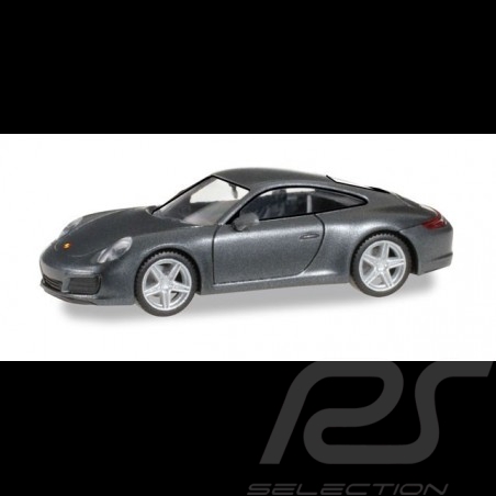 Porsche 997 Carrera grise 1/43 Minichamps WAP02011415