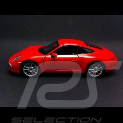 Porsche 991 Carrera S Coupe red 1/24 Welly 24040