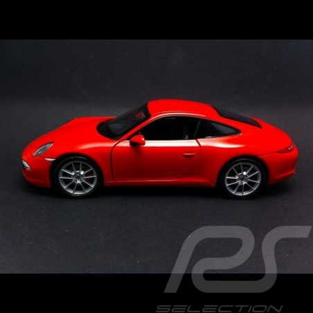 Porsche 991 Carrera S Coupe red 1/24 Welly 24040