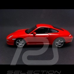 Porsche 997 Carrera grise 1/43 Minichamps WAP02011415