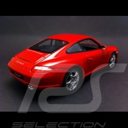 Porsche 997 Carrera grise 1/43 Minichamps WAP02011415