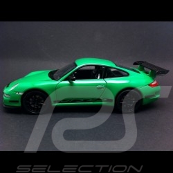 Porsche 997 GT3 RS green / black 1/24 Welly 22495