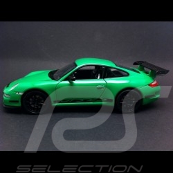 Porsche 997 GT3 RS verte / noire 1/24 Welly 22495