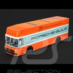 Mercedes 0317 camion Porsche Gulf 1/18 Schuco 450032200