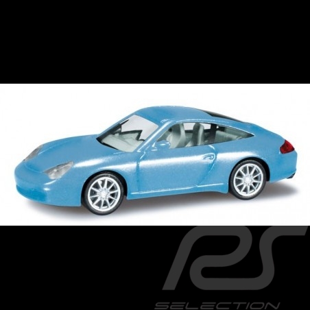 Porsche 911 Targa Ice blue 1/87 Herpa 033039-002