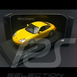 Porsche 996 Carrera Coupe 1998 yellow 1/43 Minichamps 400061182