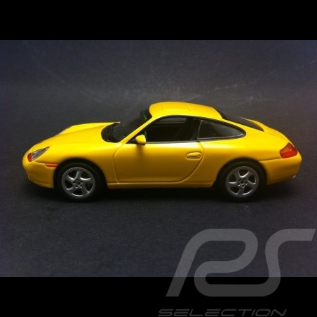 Porsche 996 Carrera Coupe 1998 jaune 1/43 Minichamps 400061182