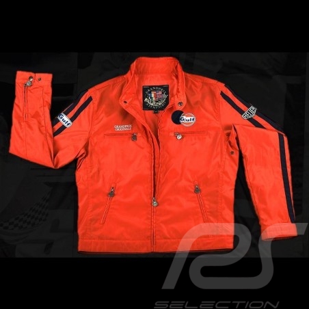 Gulf Racing jacket orange for men