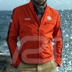 Gulf Racing jacket orange for men