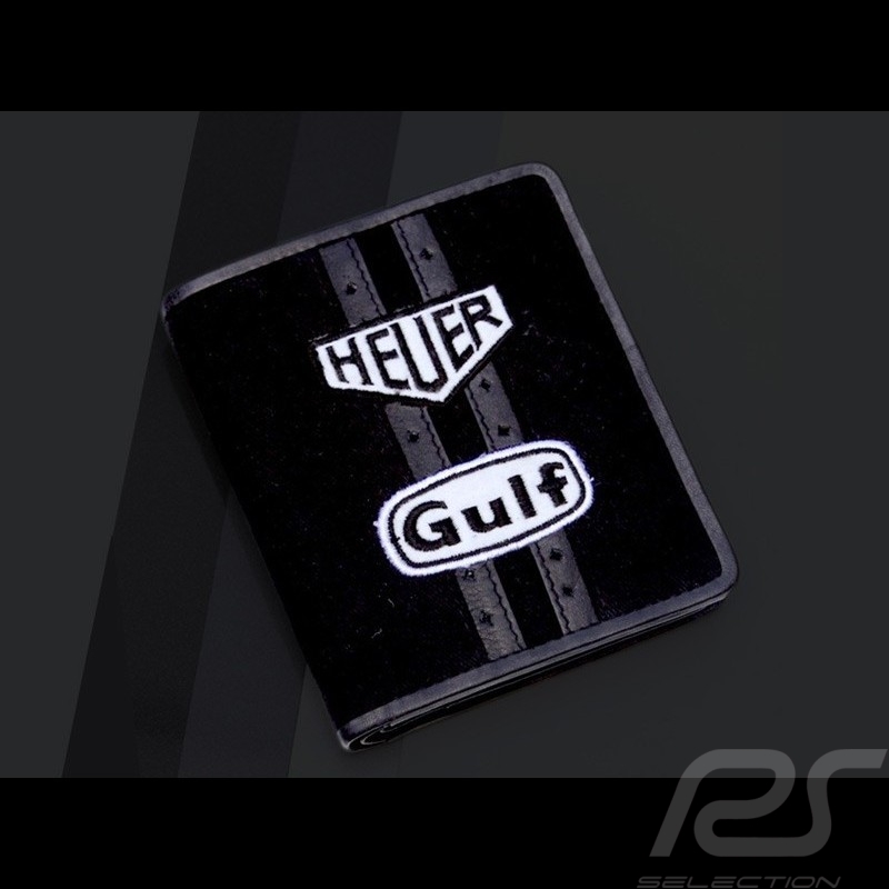 Wallet Gulf racing canvas / leather black