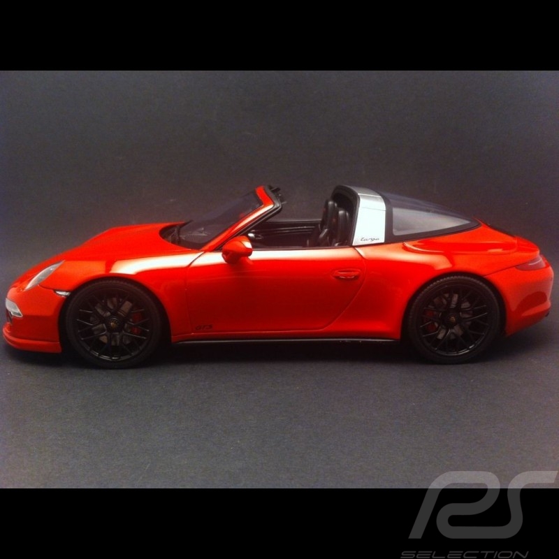 Porsche 991 Targa GTS 2014 rouge 1/18 GT SPIRIT GT718