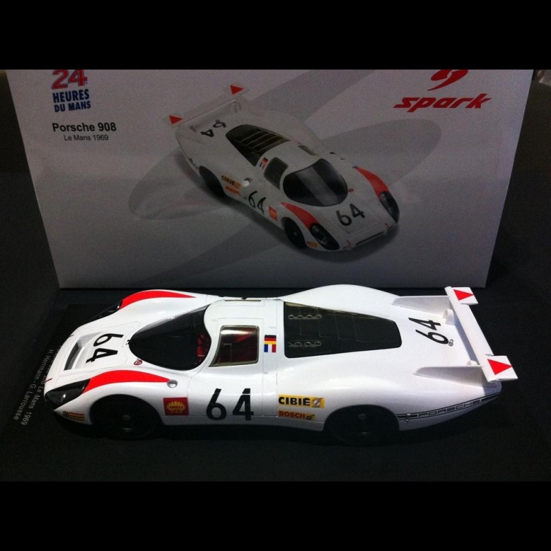 Porsche 908 Le Mans 1969 n° 64 1/18 Spark 18S211