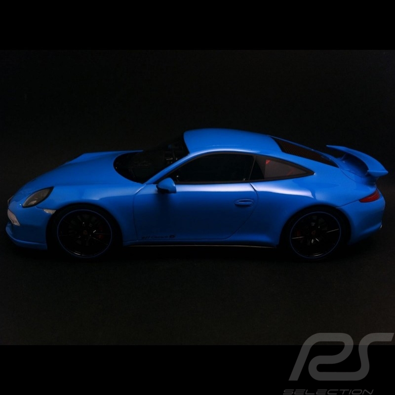 Porsche 991 Carrera 4S Aerokit Cup bleu 1/18 GT Spirit GT085
