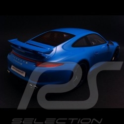 Porsche 991 Carrera 4S Aerokit Cup bleu 1/18 GT Spirit GT085