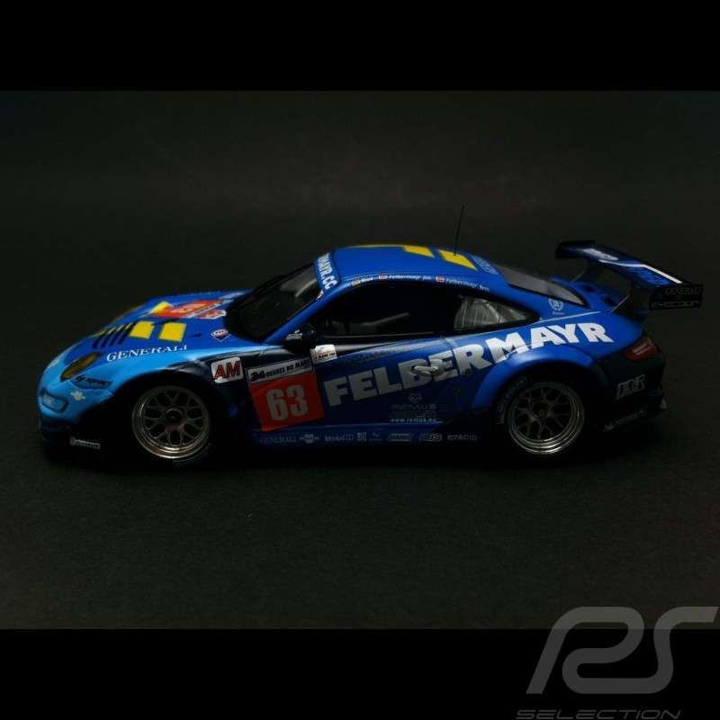Porsche 997 GT3 RSR Le Mans 2011 n° 63 Proton 1/43 Spark S3421 Porsche 997 GT3 RSR Le Mans 2011 n° 63 Proton 1/43 Spark S3421