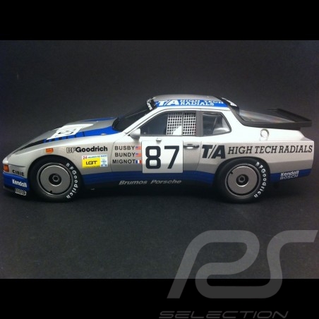 Porsche 924 Carrera GTR Le Mans 1982 n° 87 1/18 TrueScale TSM141824R