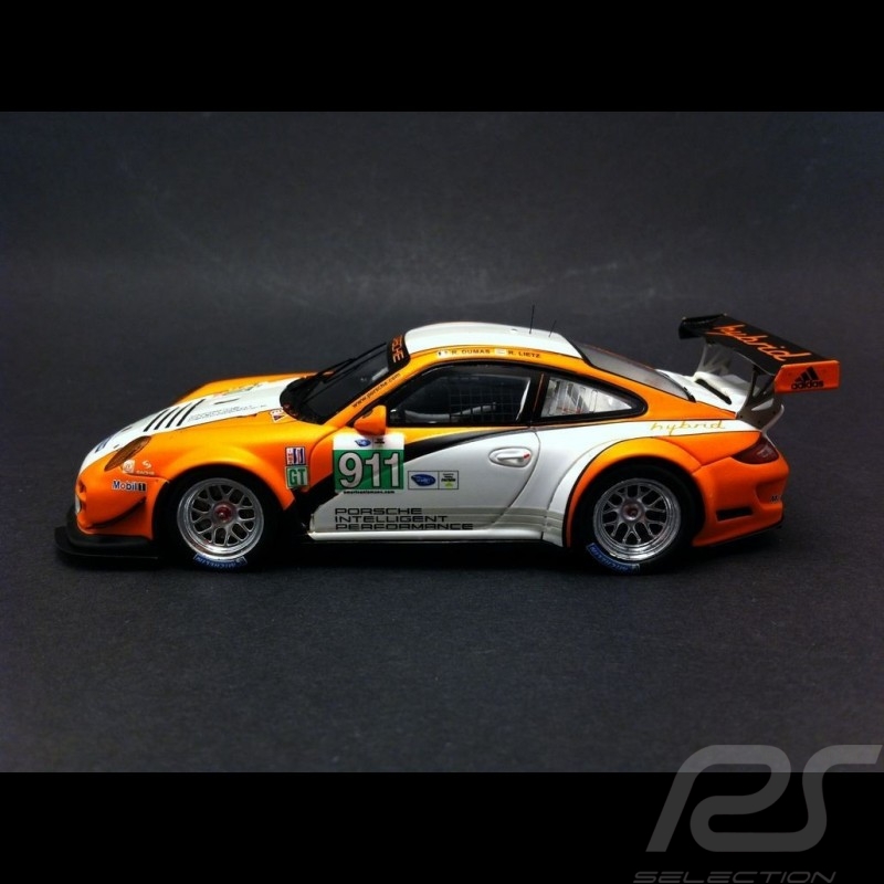 Porsche 997 Carrera grise 1/43 Minichamps WAP02011415
