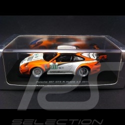 Porsche 997 Carrera grise 1/43 Minichamps WAP02011415