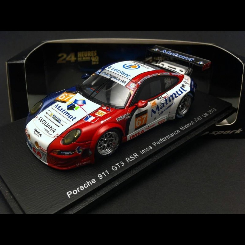 Porsche 997 GT3 RSR Le Mans 2013 n° 67 IMSA 1/43 Spark S3776