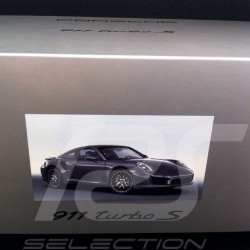Porsche 991 Turbo S gris 1/18 Minichamps WAP0210300E