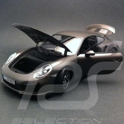 Porsche 991 Turbo S gris 1/18 Minichamps WAP0210300E