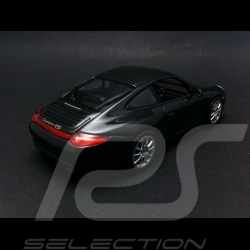 Porsche 997 Carrera 4S 2008 dark grey 1/43 Minichamps 403066430