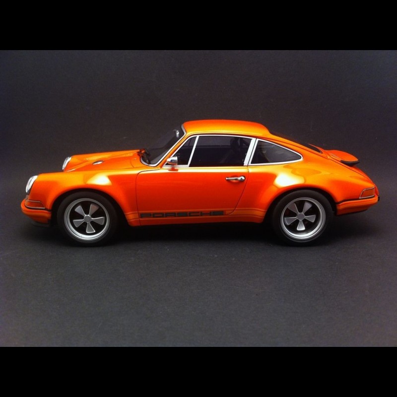 Porsche 911 singer base 964 orange 2009 1/18 GT SPIRIT ZM049