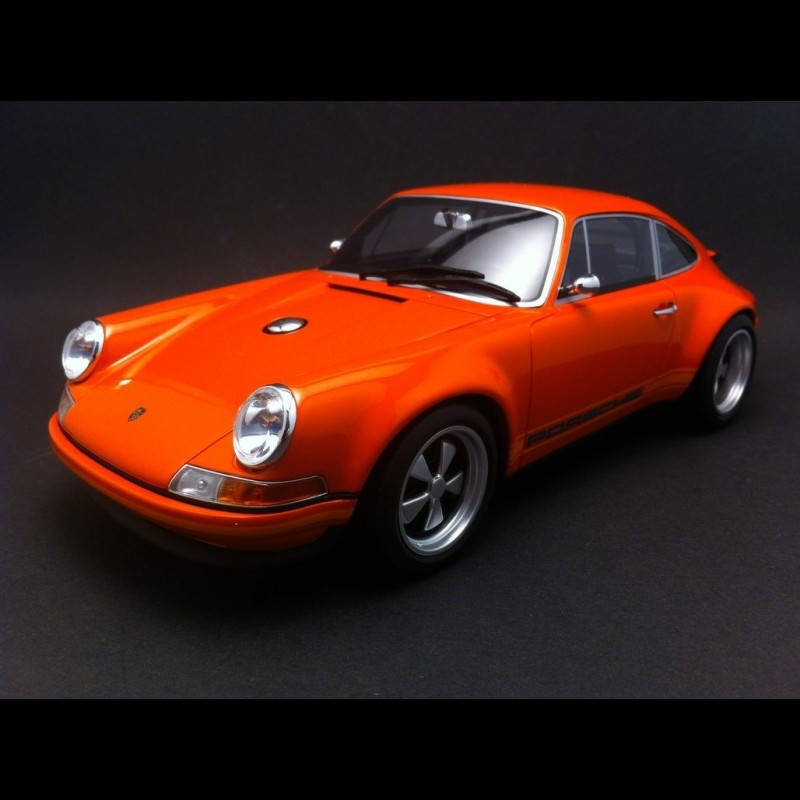 Porsche 911 4.0 by Singer Orange 1:18 ZM049 GT SPIRIT diecast model car
