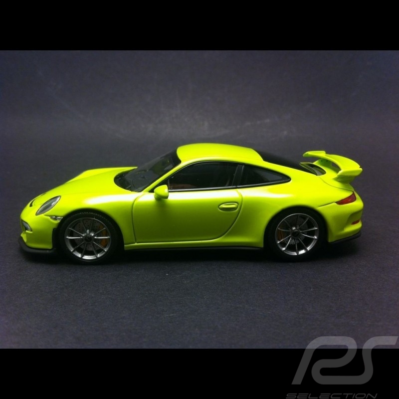 Porsche 991 GT3 2016 lichtgrün 1/43 Minichamps CA04316016
