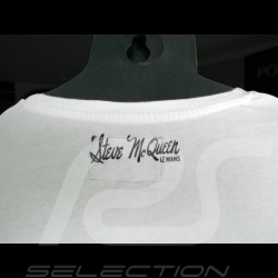 Men’s T-shirt  Steve McQueen The man Le Mans white