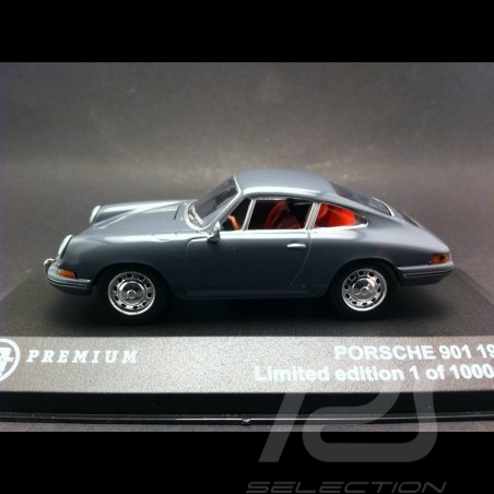Porsche 901 1963 gris ardoise 1/43 Triple9 T9P10000