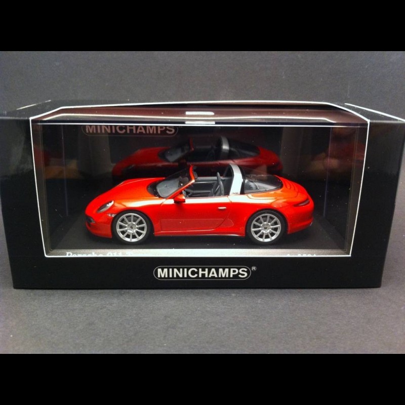 ポルシェ　991.1 targa4 gts ガーズレッド　1/43 Porsche 991 Targa 4 GTS 2016 - elferspot.com - Marketplace for