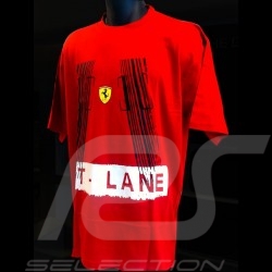 T-shirt Ferrari Pit lane red Men