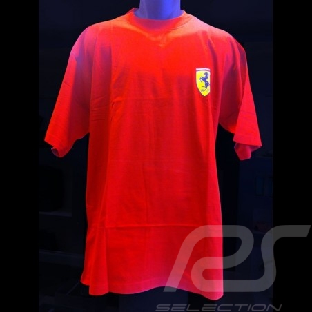 T-shirt Ferrari Scuderia Wappen rot Herren