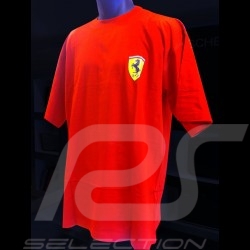 T-shirt Ferrari Scuderia Wappen rot Herren