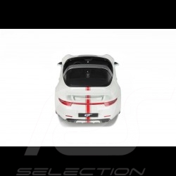 VORBESTELLUNG Porsche 991 Targa Techart 2016 weiß / grau / rot 1/18 GT Spirit GT108
