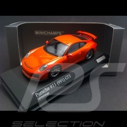 Porsche 997 Carrera grise 1/43 Minichamps WAP02011415
