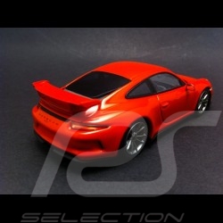 Porsche 991 GT3 2012 lava orange 1/43 Minichamps CA04316014
