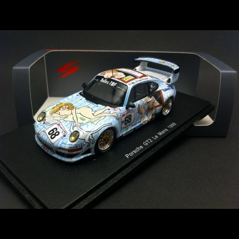 Porsche 993 GT2 Le Mans 1998 n° 68 Wolinski 1/43 Spark S4448