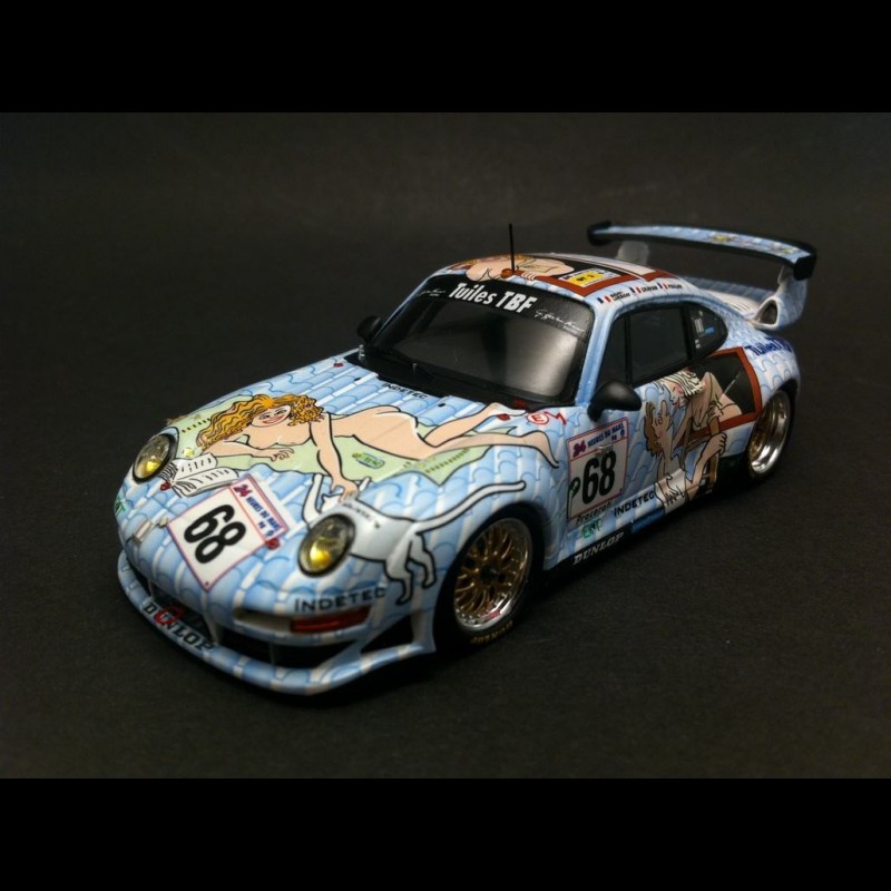Porsche 993 GT2 Le Mans 1998 n° 68 Wolinski 1/43 Spark S4448