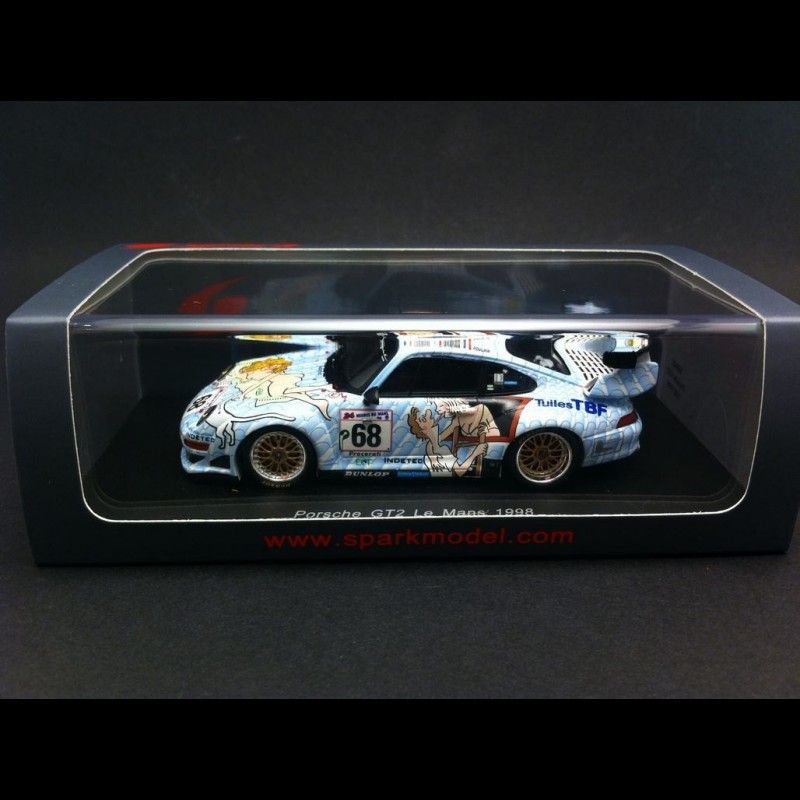 Porsche 993 GT2 Le Mans 1998 n° 68 Wolinski 1/43 Spark S4448
