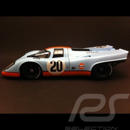 Porsche 917 K Le Mans 1970 n° 20 Gulf Steve Mc Queen 1/18 Norev 187584